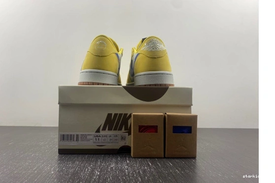 OG Retro Low 1 Jordan Canary DZ4137-700 Scott SP Travis 0206